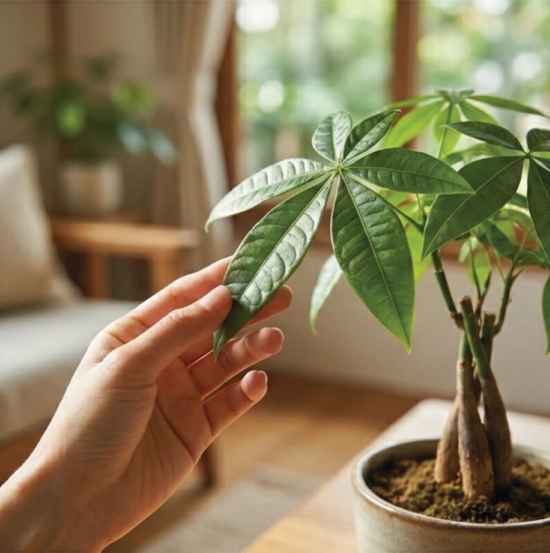 毎日少しずつの変化を見守る楽しみを現したイメージ画像。